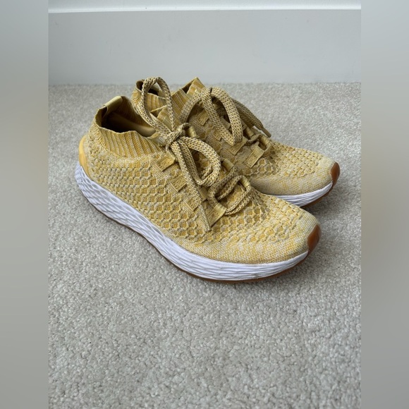 NOBULL Shoes - Nobull knit lemon yellow running shoes